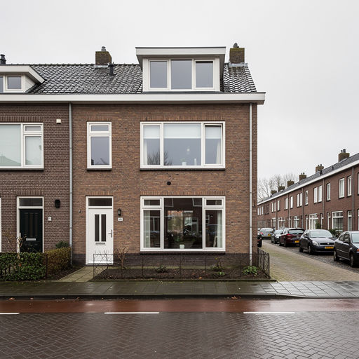 foto van ouderwetse huizen