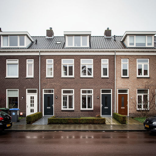 foto van ouderwetse huizen